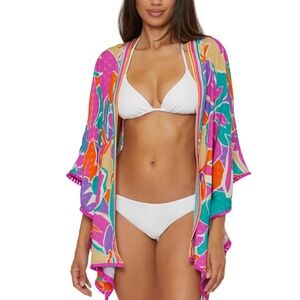 Trina Turk Amalfi Kimono Swimsuit Cover Up  NWT